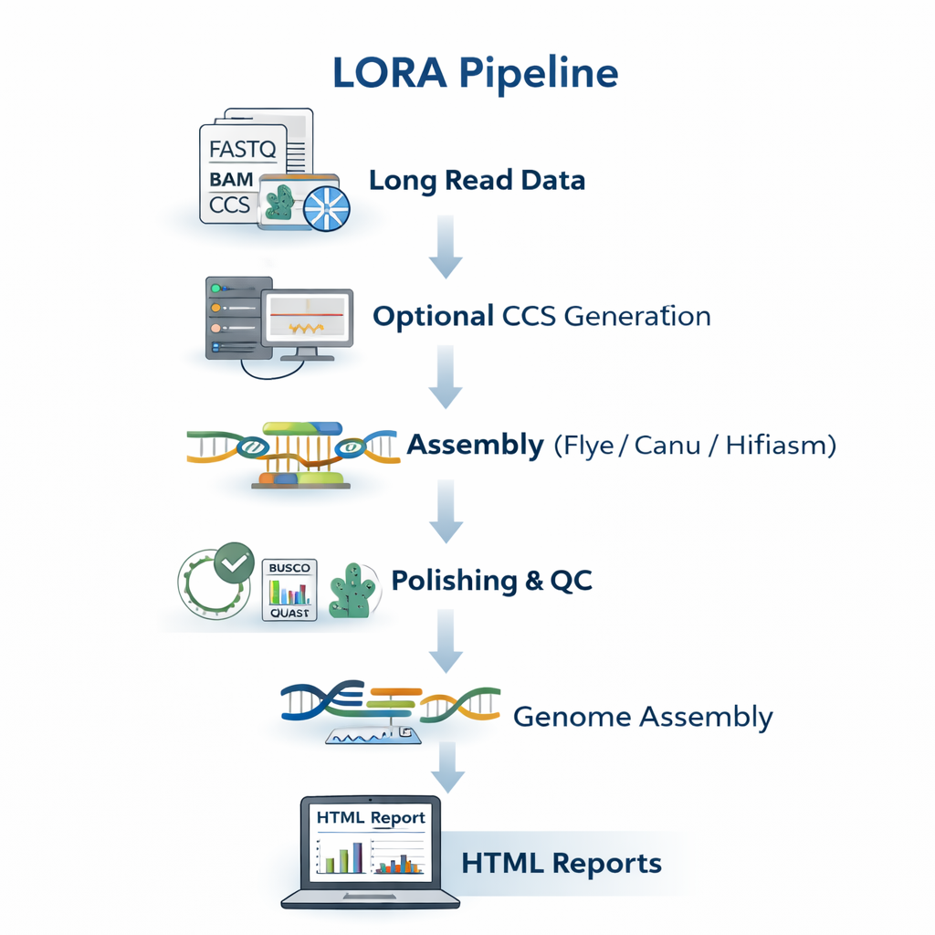 sequana_lora pipeline overview